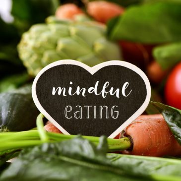 Mindfulness helps in all areas of my life, including eating.